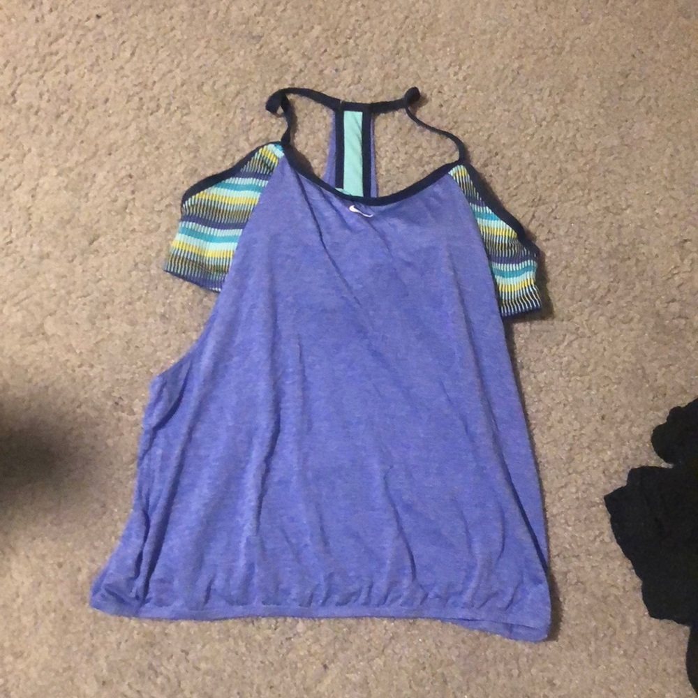 Nike swim top